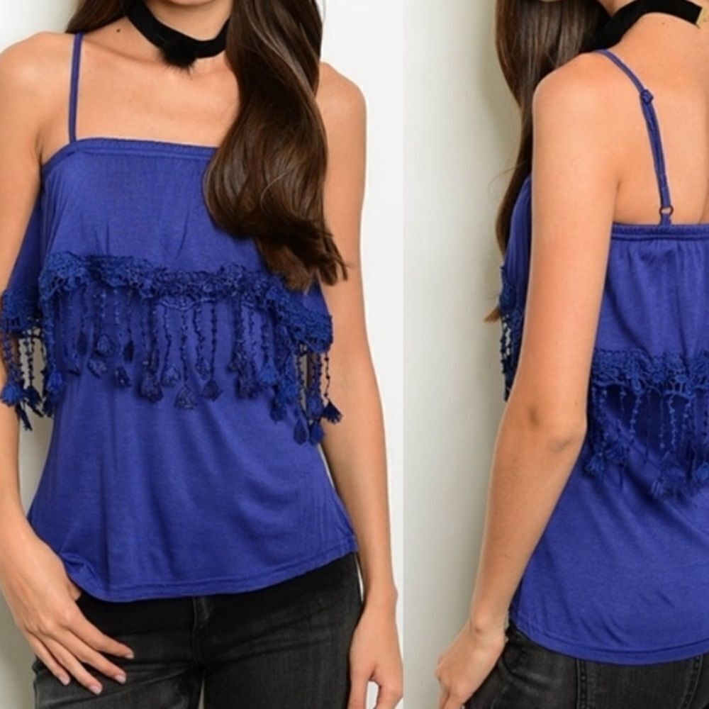 Fringe Tassel Tank Top - Picture 6 of 14